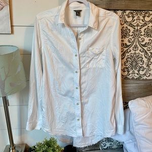 Eddie Bauer white button down!